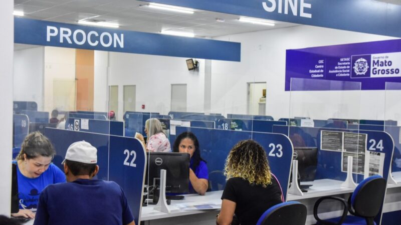 Mato Grosso tem mais de 2,4 mil vagas de emprego disponibilizadas pelo Sine