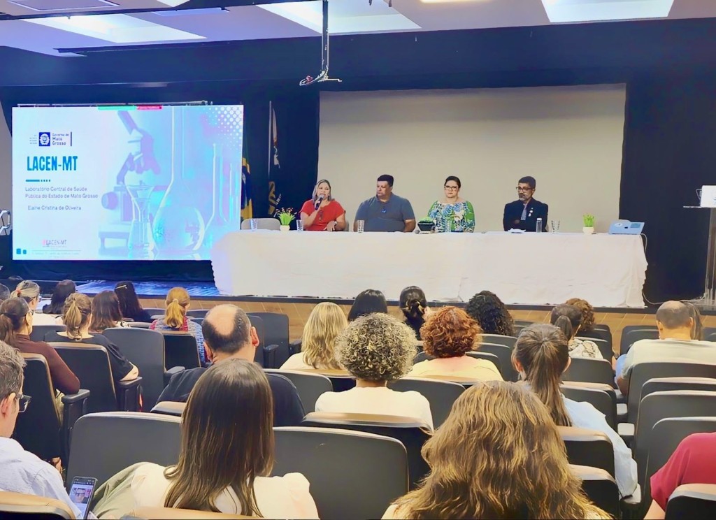 Lacen-MT realiza 1º Simpósio de Vigilância Laboratorial de Patógenos em Mato Grosso