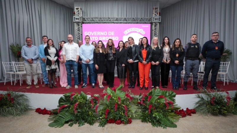 Expedição SER Família Mulher – MT Por Elas é lançada em Cáceres com participação da primeira-dama do Estado