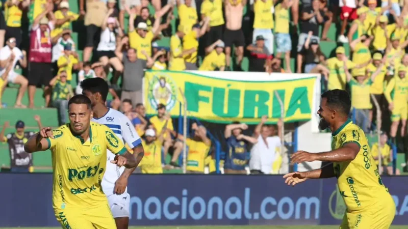 Mirassol bate Paysandu e sobre quatro posições na tabela da Série B