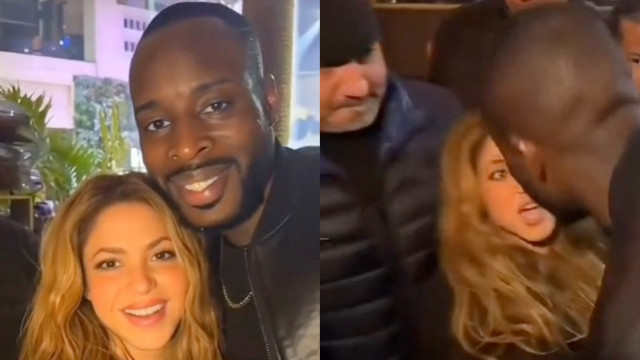 Homem tenta beijar Shakira e reação da cantora viraliza; veja