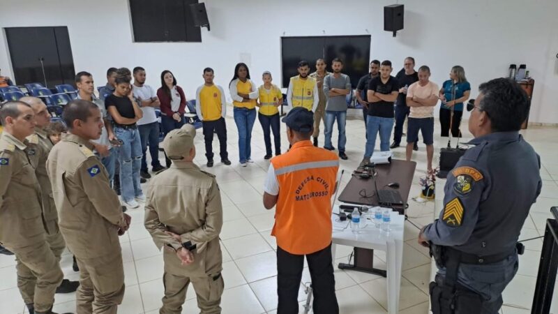 Defesa Civil do Estado promove cursos de voluntário e radiocomunicação em desastres em Rondonópolis