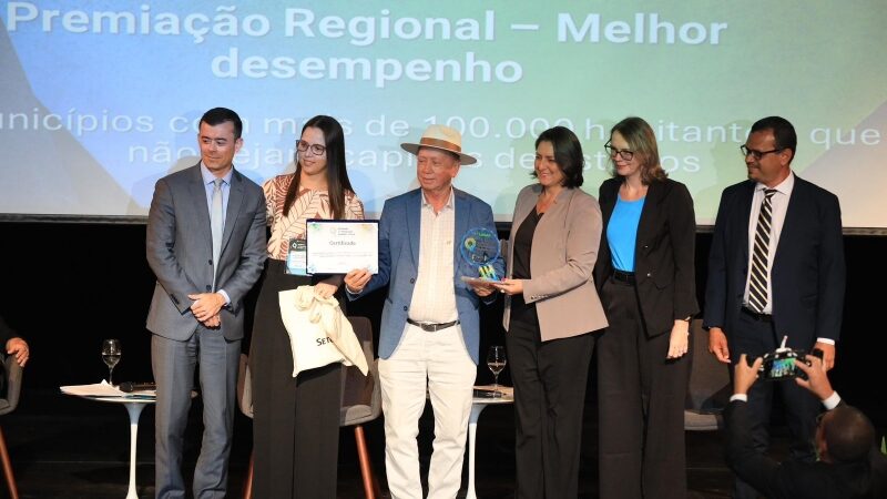 Prefeitura de Sinop é premiada em Brasília por qualidade de informação Contábil e Fiscal