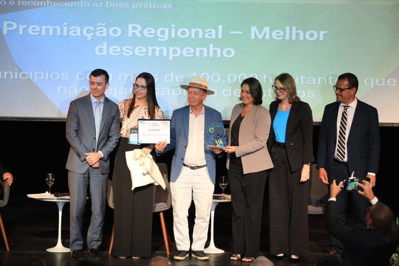 Prefeitura de Sinop é premiada em Brasília por qualidade de informação Contábil e Fiscal