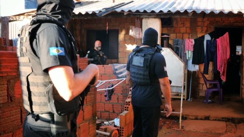 Atuação intensiva da Polícia Civil resulta em 827 prisões nos primeiros cinco meses deste ano