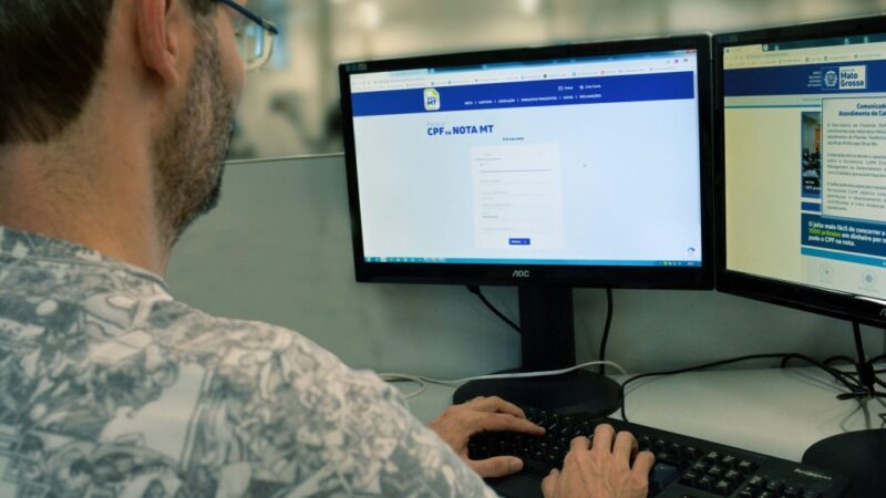 Nota MT tem mais de 660 mil usuários cadastrados; 58 mil já foram contemplados