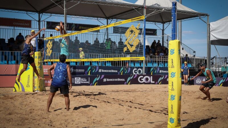 Mato Grosso recebe etapa do Circuito Brasileiro de Vôlei de Praia 2024