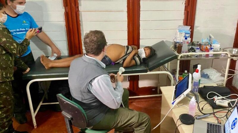 SES integra missão que vai implantar atendimentos em saúde digital para povos indígenas de MT