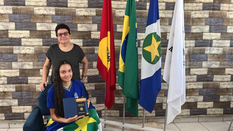 Estudante de Alta Floresta irá representar Mato Grosso no programa Jovem Senador 2024