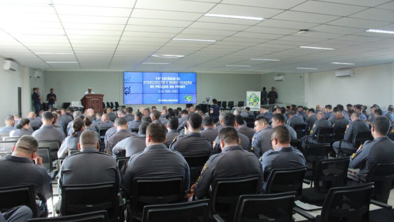 Polícia Militar realiza formatura da 14ª turma do Estágio de Qualificação de Praças nesta sexta-feira (28)