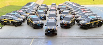 PRF em Mato Grosso recebe 15 viaturas blindadas