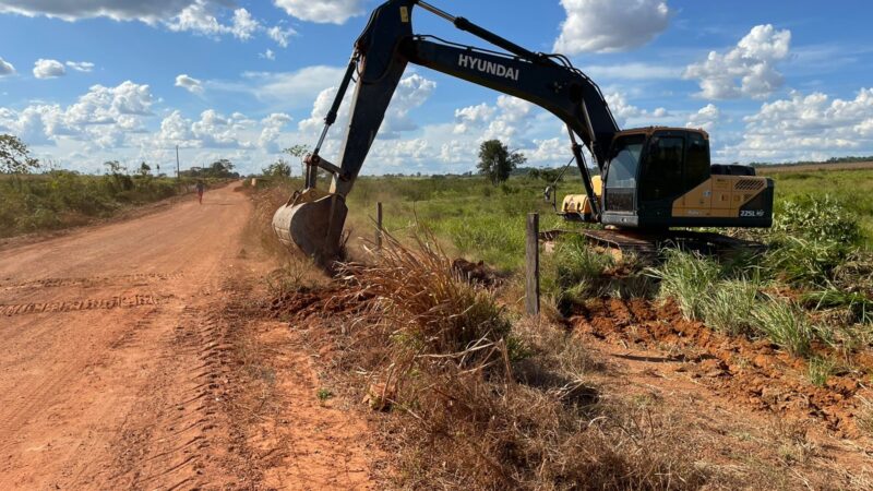 A PREFEITURA DE MATUPÁ ESTÁ INVESTINDO NA INFRAESTRUTURA DA GLEBA LIBERDADE COM A CONSTRUÇÃO DE UMA NOVA GALERIA DE CONCRETO