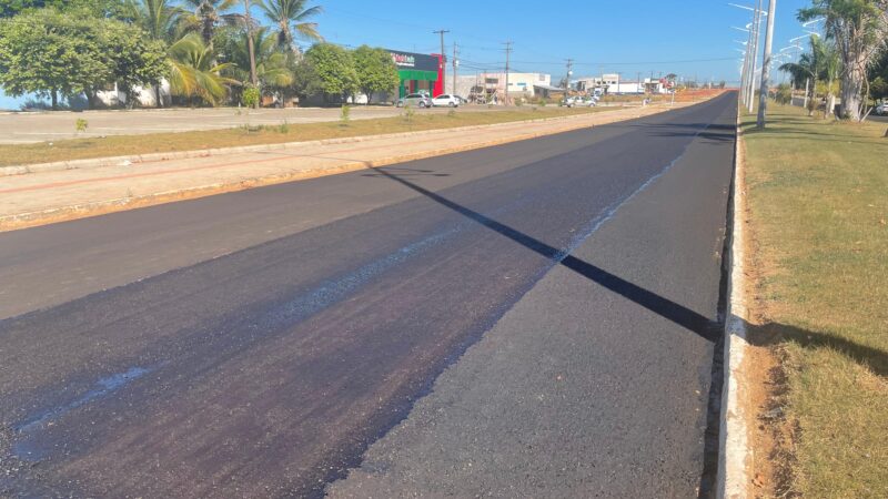 MICROPAVIMENTO NAS ENTRADAS DO MUNICÍPIO DE MATUPÁ: SERVIÇO REALIZADO PELA SECRETARIA DE URBANISMO