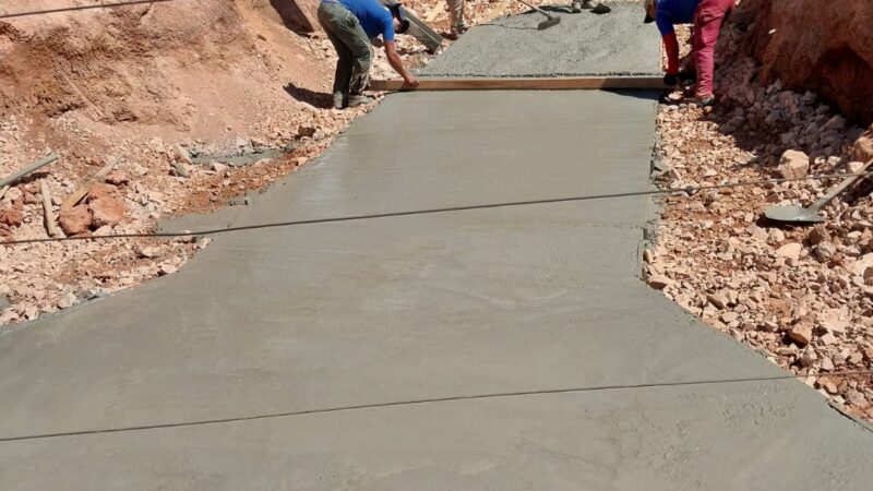 MAIS UMA GALERIA DE CONCRETO EM CONSTRUÇÃO NA LINHA JOÃO FIDÉLIS, GLEBA LIBERDADE EM MATUPÁ