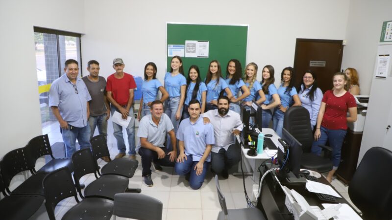 CANDIDATAS A MISS MATUPÁ VISITAM PREFEITURA E CÂMARA DE VEREADORES DE MATUPÁ.