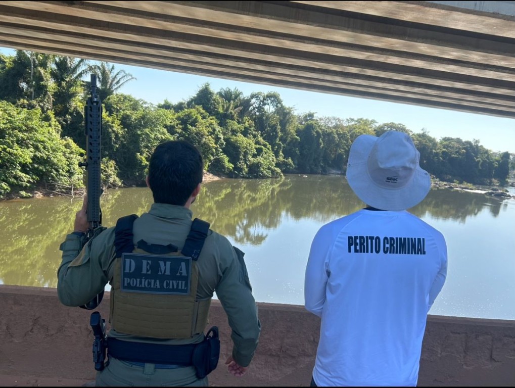 Polícia Civil e Politec fiscalizam propriedades rurais na região norte de MT que tinham sido embargadas