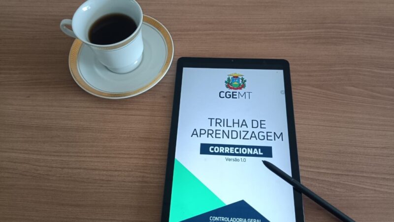 CGE-MT lança Trilha de Aprendizagem Correcional voltada a servidores estaduais