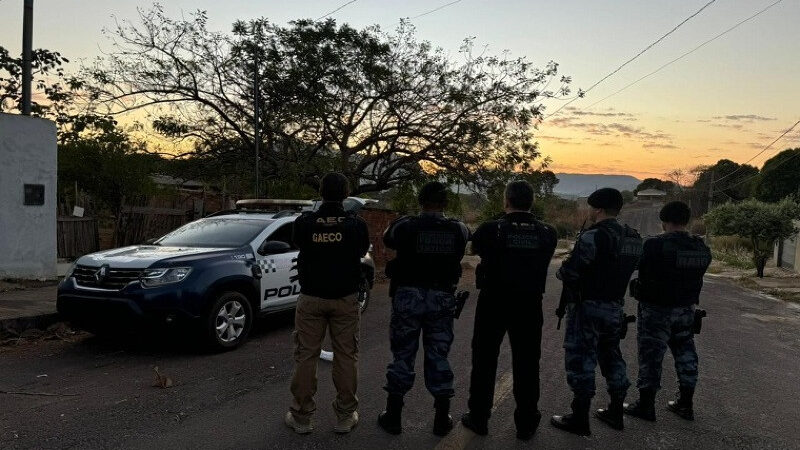 GAECO faz operação em Mato Grosso e investiga integrantes de grupo criminoso