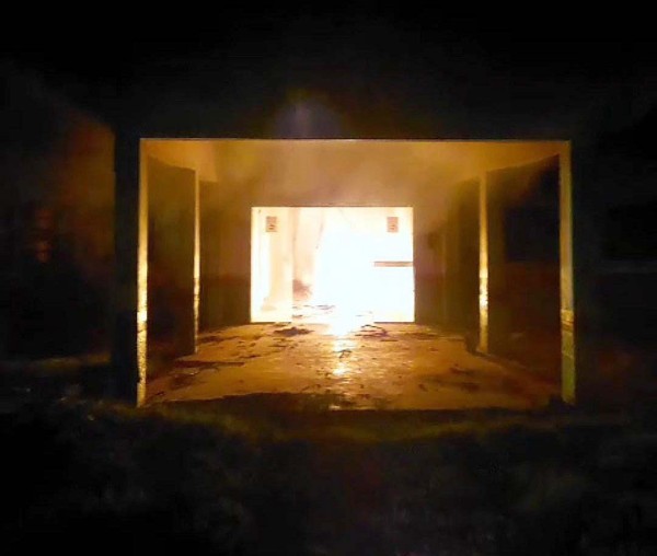 Princípio de incêndio é registrado em prédio onde funcionou prefeitura de Alta Floresta