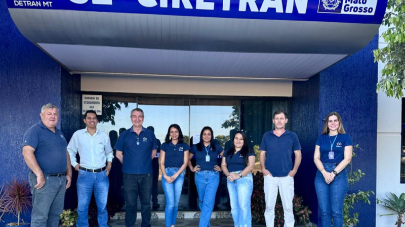 Servidores do Detran realizam visitas técnicas às Ciretrans para padronização de procedimentos