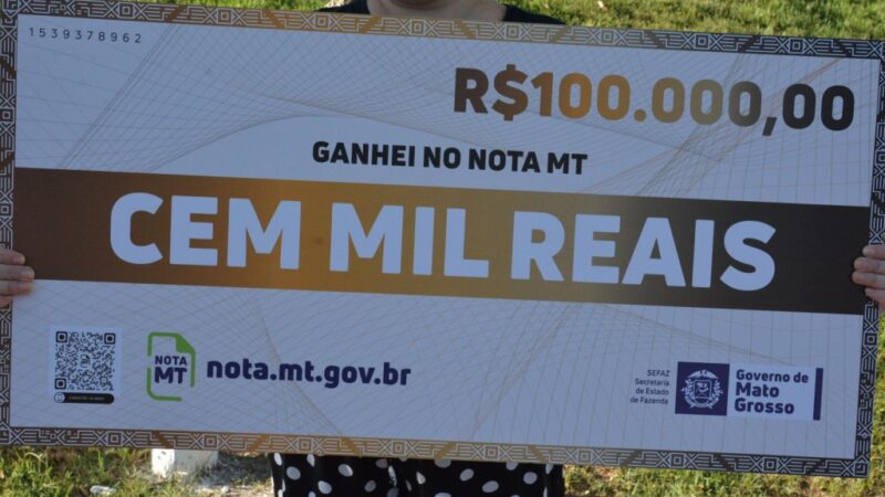 Nota MT sorteia R$ 900 mil em premiações nesta quinta-feira (13)
