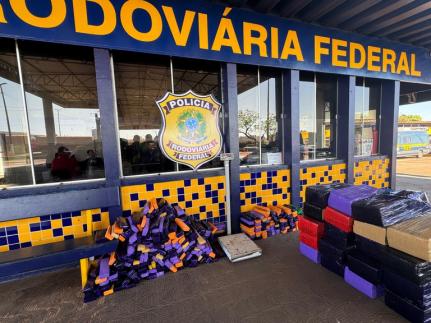 Dose dupla:  Mais de 700 quilos de maconha apreendidos e veículo recuperado em Rondonópolis/MT