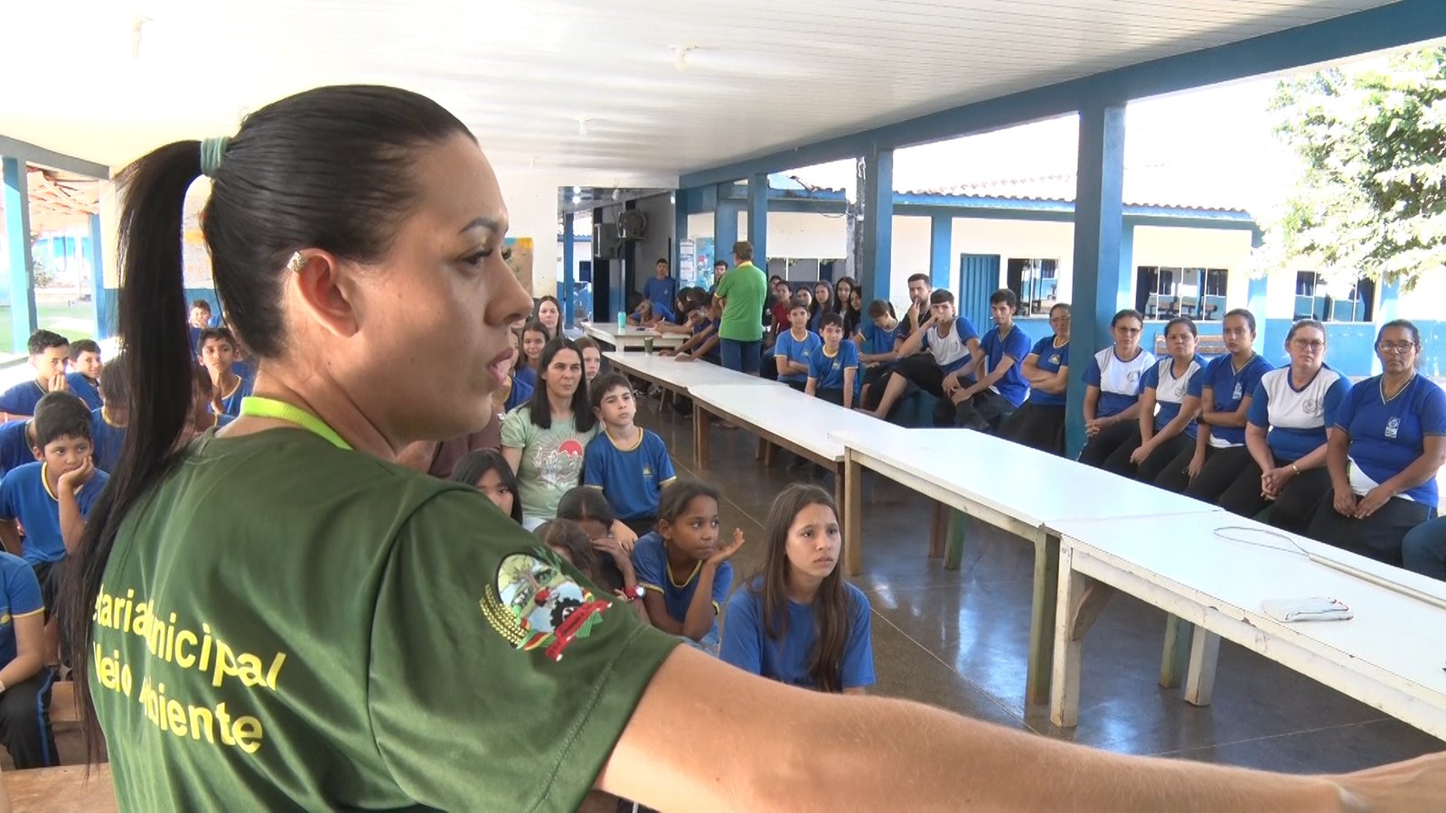 SEDEC e EMPAER de Guarantã do Norte realizam palestras sobre animais peçonhentos, venenosos e nocivos nas escolas do Campo.
