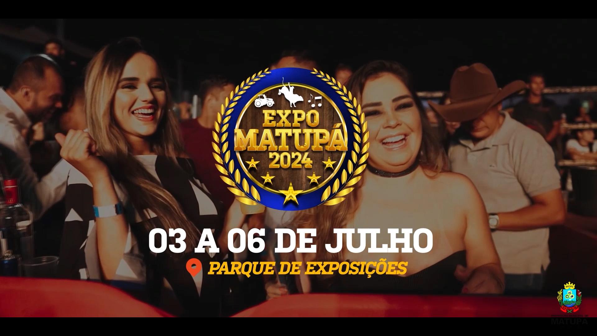 Veja o convite feito pelos representantes dos clubes de serviços de Matupá para a EXPOMATUPÁ 2024
