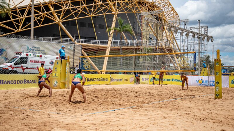 Mato Grosso sedia a partir desta 4ª etapa do circuito brasileiro de vôlei de praia
