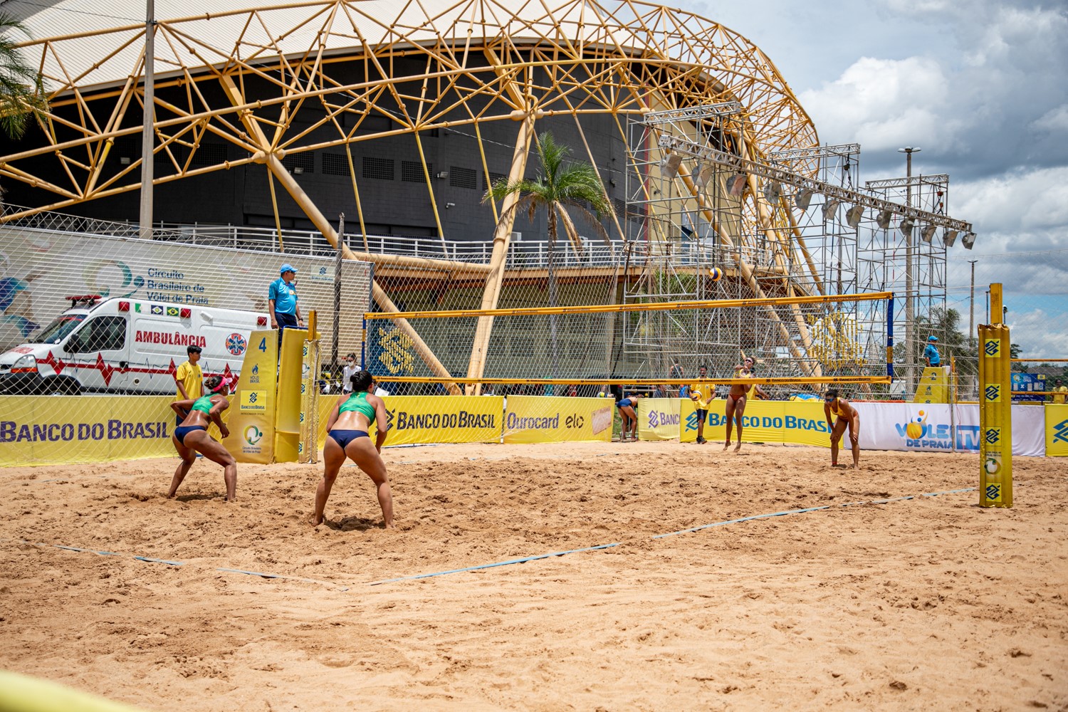 Mato Grosso sedia a partir desta 4ª etapa do circuito brasileiro de vôlei de praia