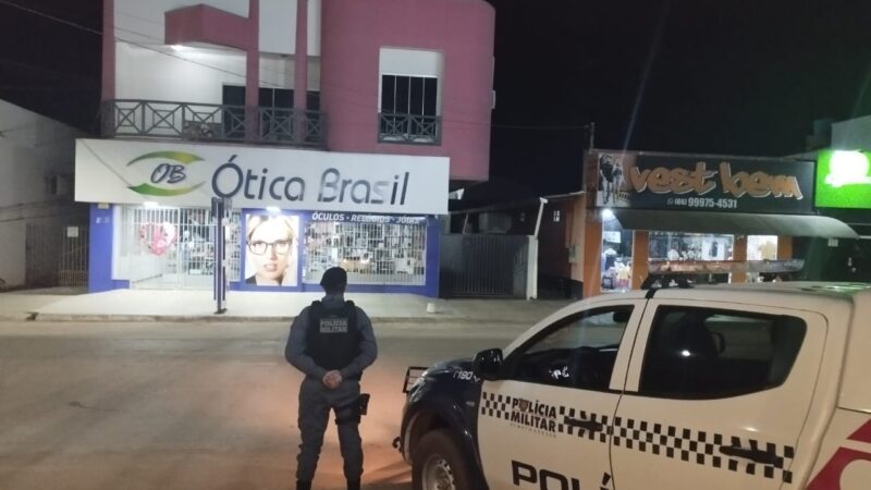 Policia Militar de Guarantã do Norte realiza “RONDA COMERCIAL NOTURNA” na área central da cidade.