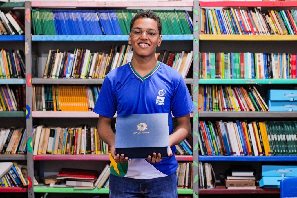 Seduc divulga nesta sexta-feira (21) quem será o representante de MT no programa Jovem Senador 2024