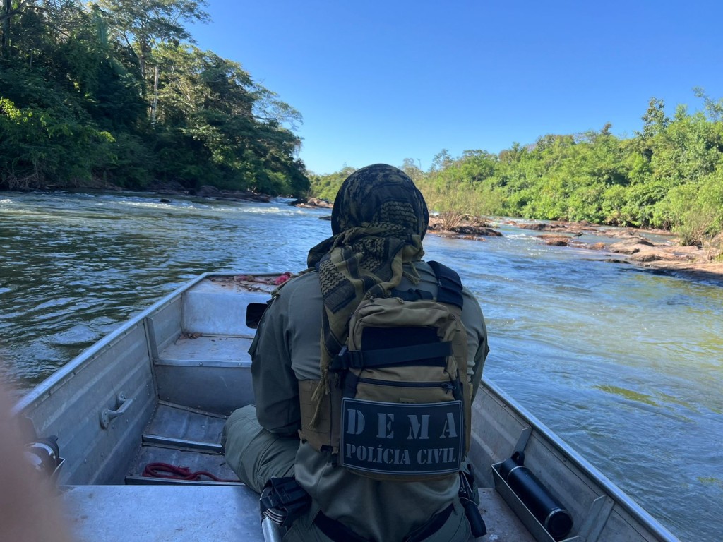 Polícia Civil e Sema realizam fiscalização fluvial para combate à pesca predatória