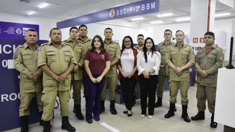 Centro Estadual de Cidadania passa a ter posto de atendimento do Corpo de Bombeiros