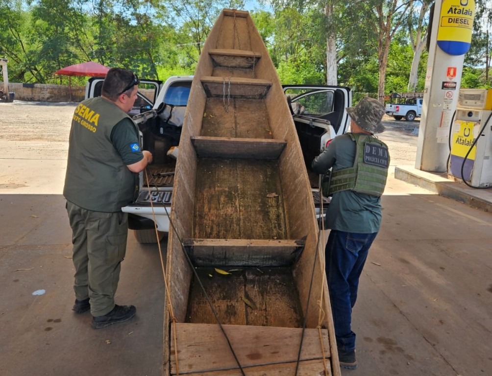 Operação conjunta combate crimes contra a fauna na região de Barão de Melgaço