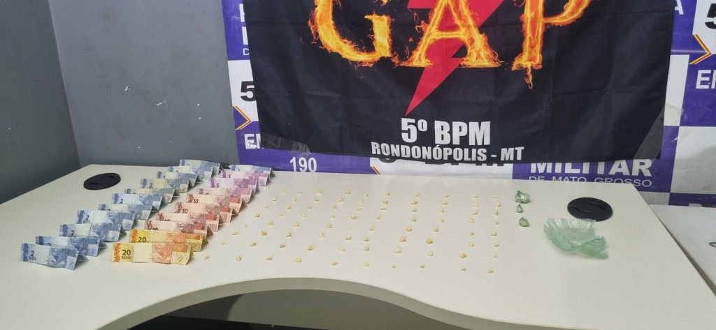 Casal com extensa ficha criminal é preso por tráfico de drogas