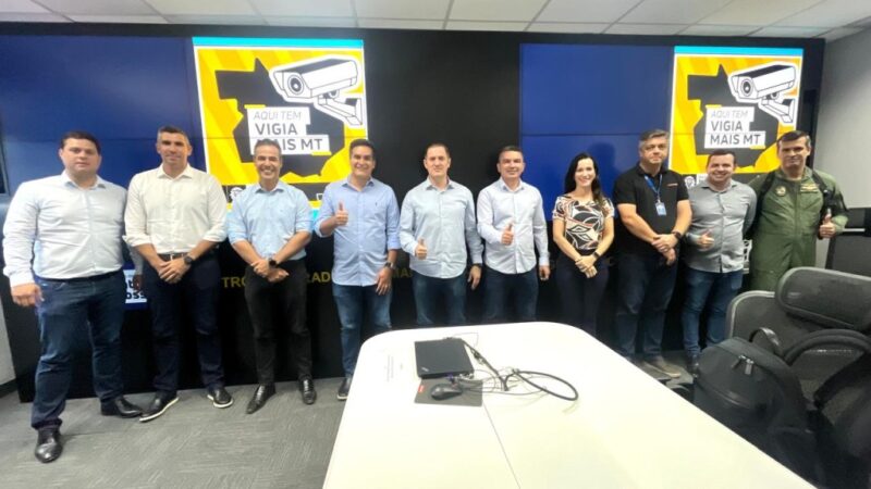 Grupo empresarial conhece Vigia Mais MT e busca parceria para repressão a roubos e furtos de cargas e veículos