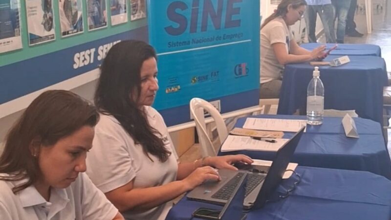 Sine Estadual realiza 45 atendimentos durante ‘Feira de Empregabilidade’