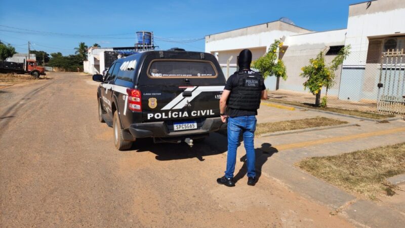 Polícia Civil prende jovem procurado por homicídio em Mirassol d’Oeste