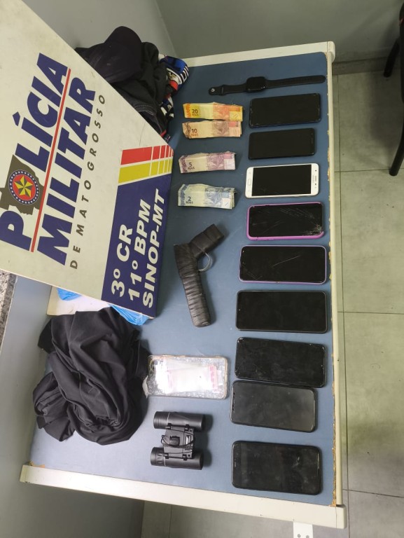 Polícia Militar apreende adolescentes suspeitos por roubo em Sinop