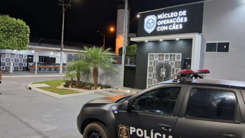 Sesp inaugura núcleo de operações para treinamento de cães em penitenciária de Sinop