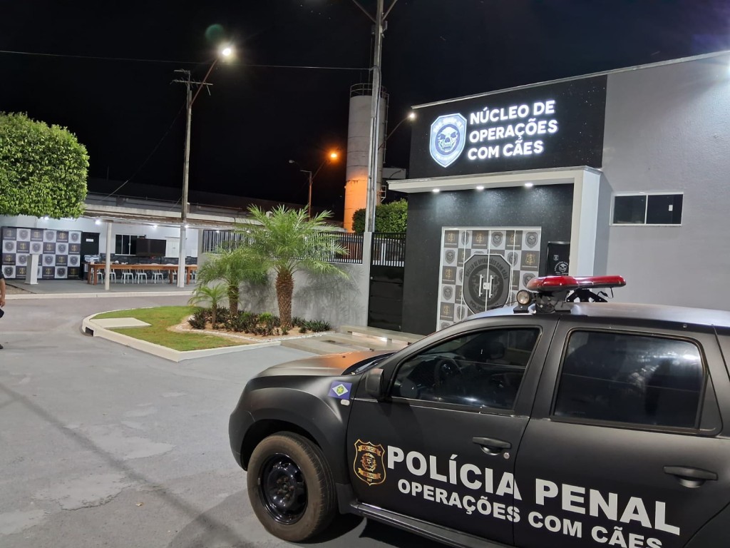 Sesp inaugura núcleo de operações para treinamento de cães em penitenciária de Sinop