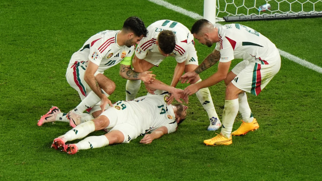 Atacante húngaro quebra ossos do rosto, tem concussão, será operado e está fora da Eurocopa