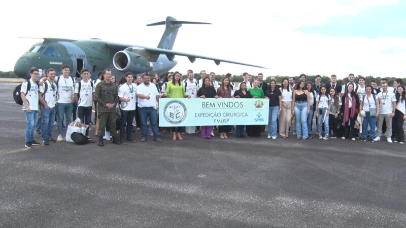 VEJA O VÍDEO/Equipe da expedição cirúrgica da USP de São Paulo chega a Guarantã do Norte para realização de atendimentos e cirurgias