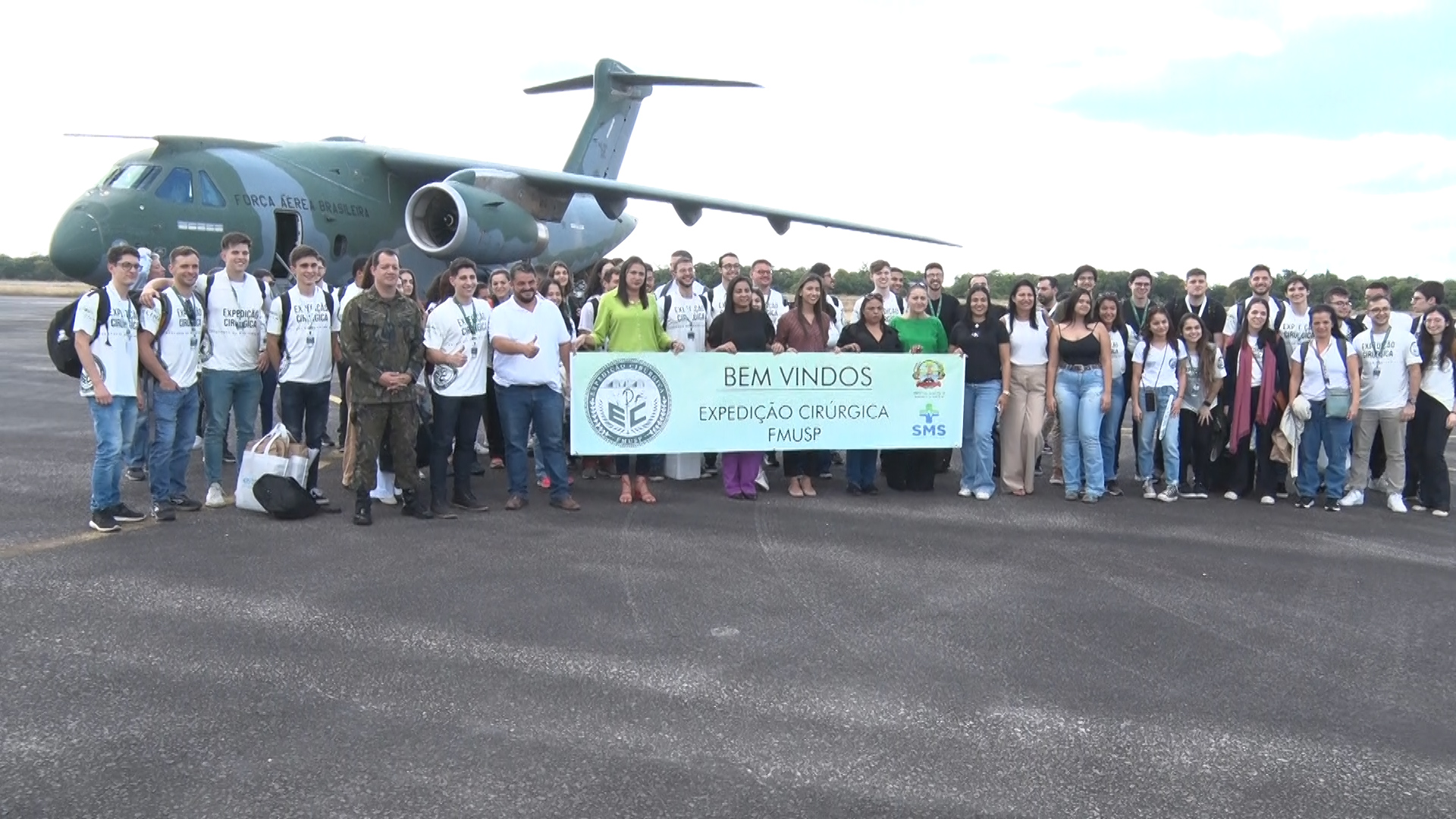 VEJA O VÍDEO/Equipe da expedição cirúrgica da USP de São Paulo chega a Guarantã do Norte para realização de atendimentos e cirurgias