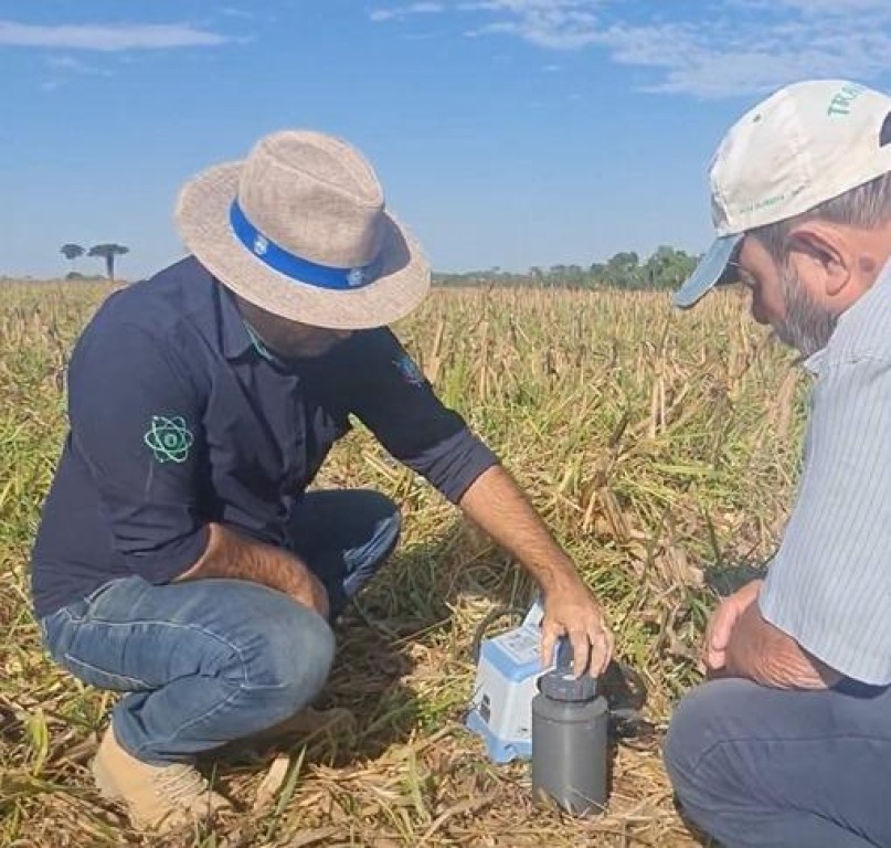 Pesquisadores desenvolvem projeto para monitoramento de emissões de de dióxido de carbono por satélite no cultivo de soja