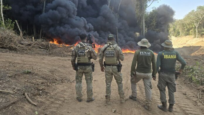 Operação combate garimpo ilegal na Terra Indígena de Mato Grosso