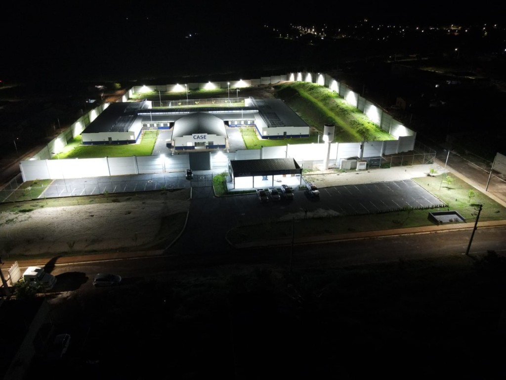 Nova unidade socioeducativa é a 1ª integralmente monitorada com câmeras do Vigia Mais MT