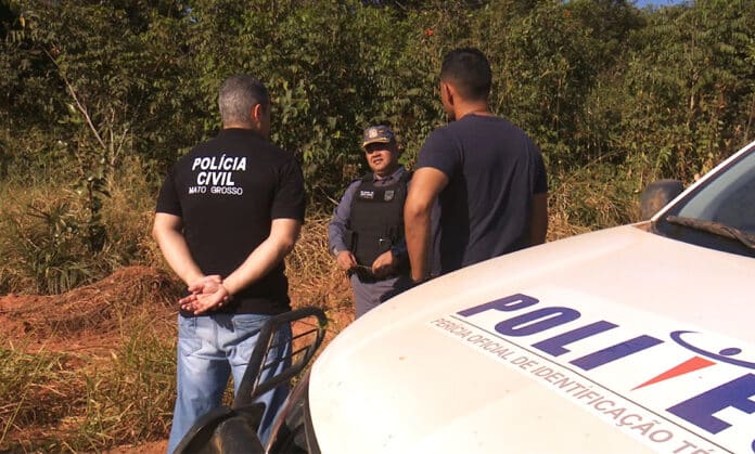 Ossada é encontrada após suspeito preso indicar local em Sorriso