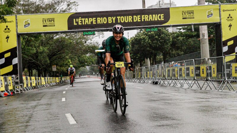 Ciclista de Guarantã do Norte Participou da 4ª, edição do L’Étape Rio by Tour de France no Rio de Janeiro.